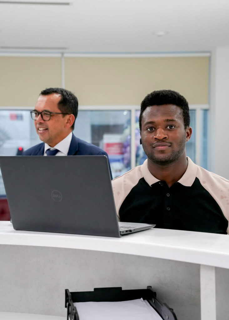 Attendee at the Future of Cybersecurity Careers Masterclass at Barzan University College